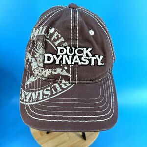A&E Brown Duck Dynasty Cap/Hat Adult Adjustable  One Size Fits Most